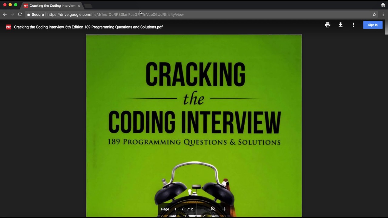 Cracking The Coding Interview Pdf